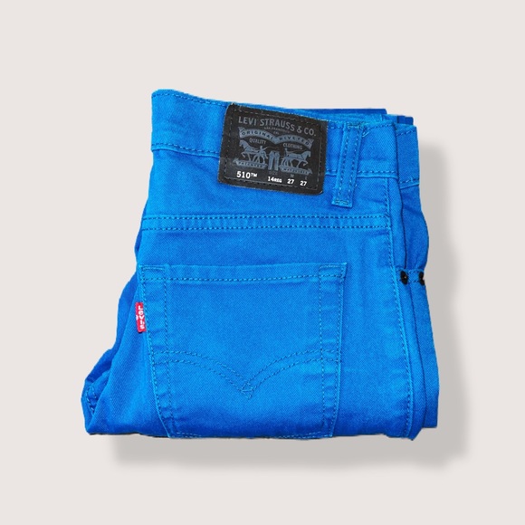 Electric Blue Levi’s Jeans - Picture 1 of 3